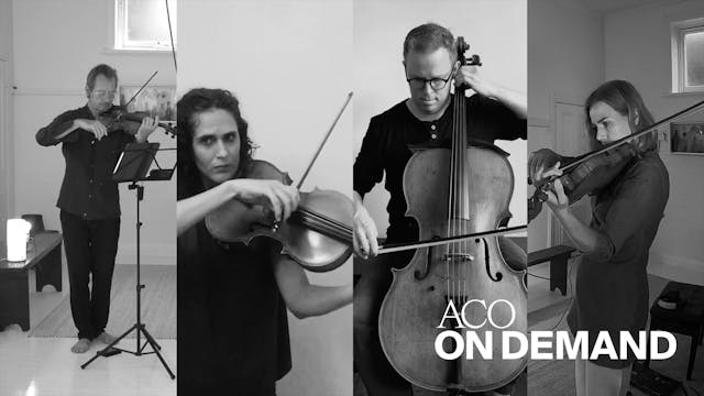 ACO At Home: Arvo Pärt’s 'Da pacem do...