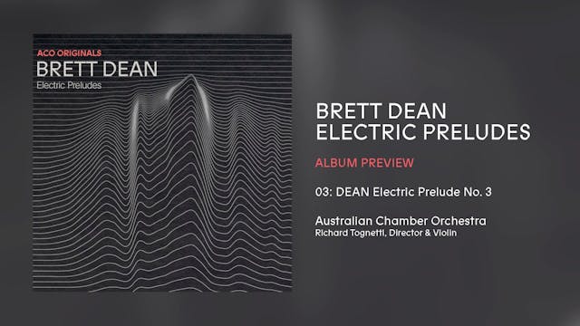 ACO Originals – Brett Dean: Electric ...