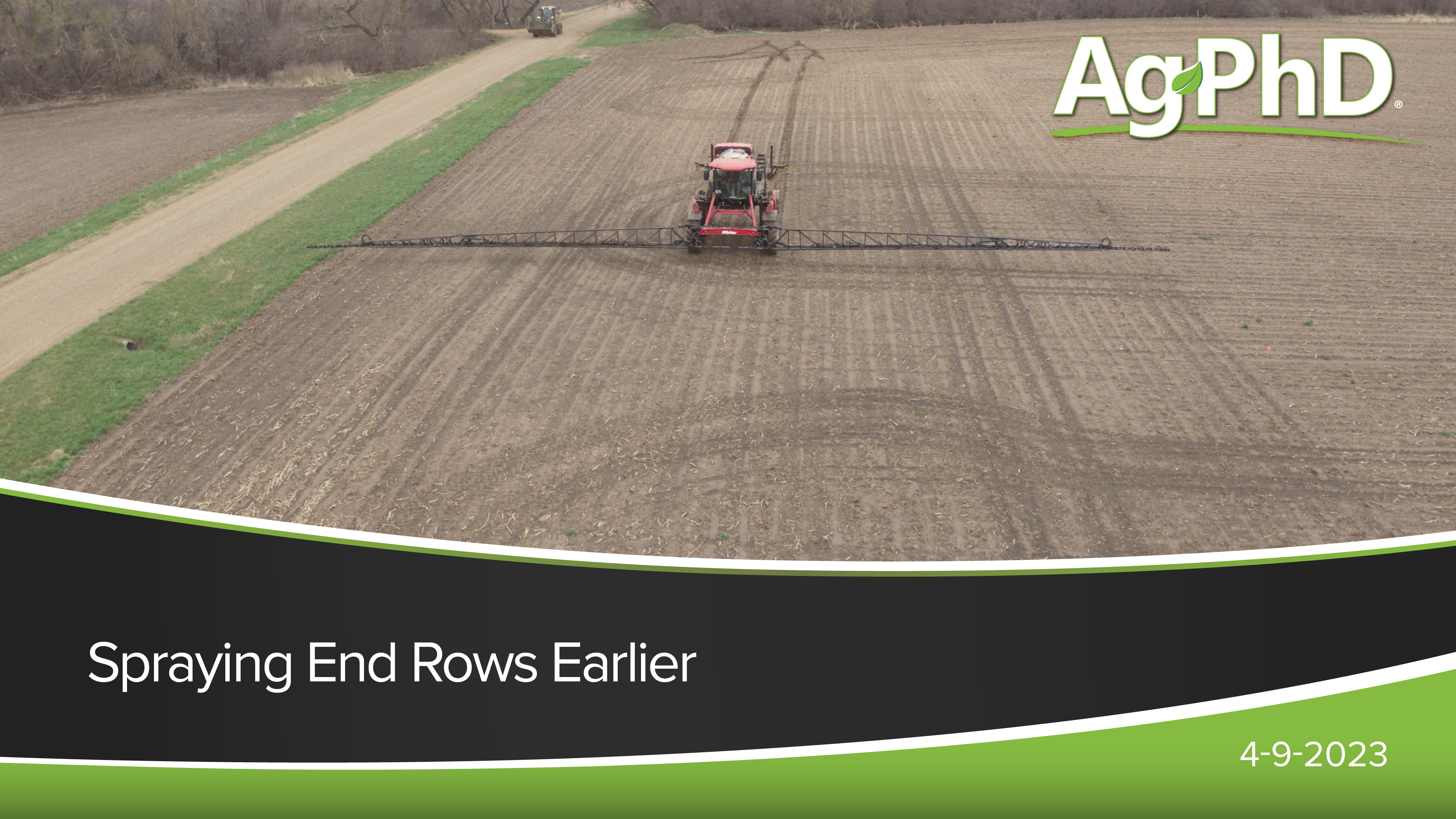Spraying End Rows Earlier | Ag PhD
