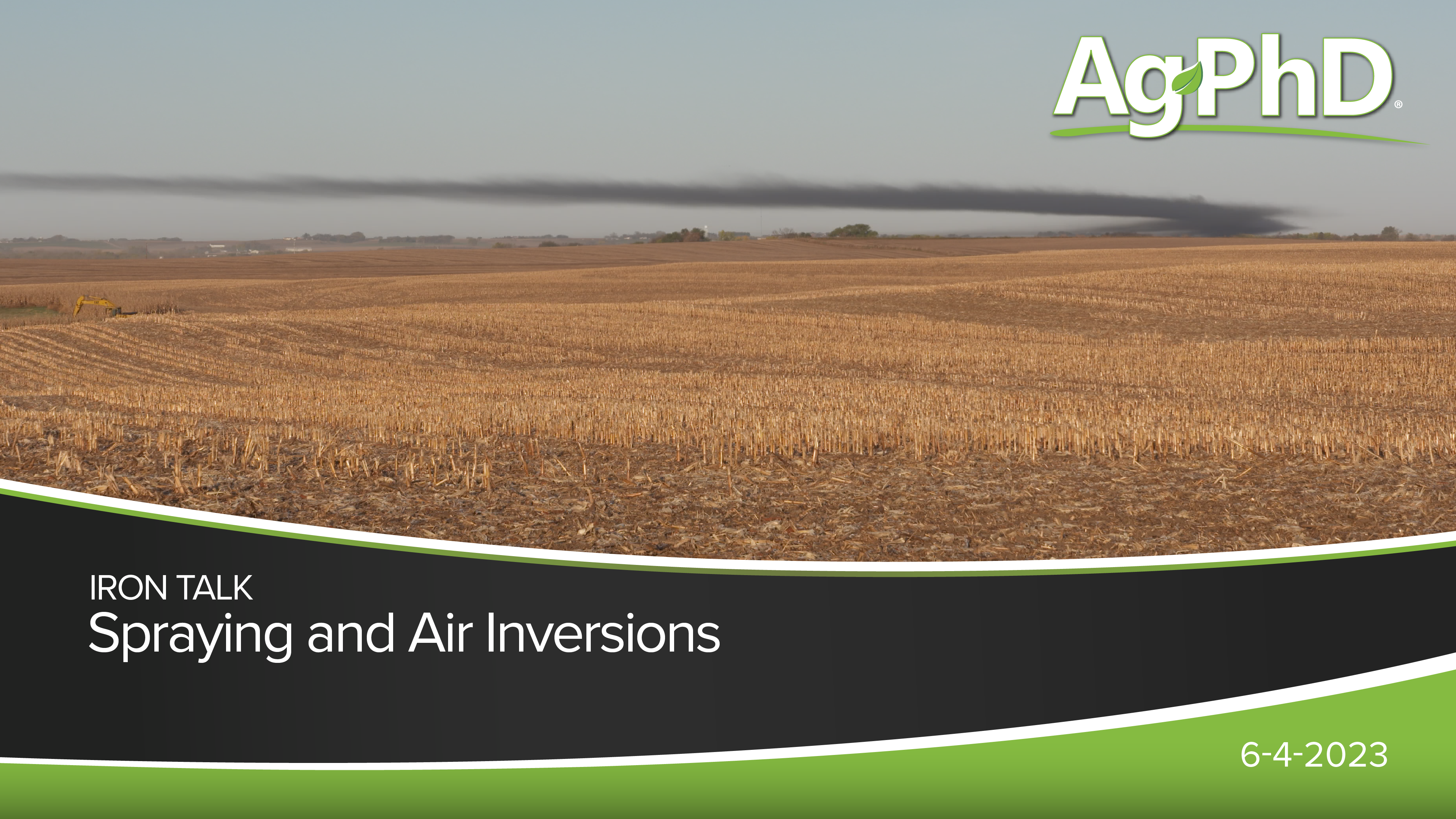 Spraying and Air Inversions | Ag PhD