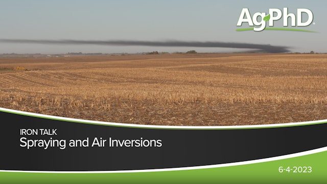 Spraying and Air Inversions | Ag PhD