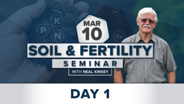 Neal Kinsey - 3/10/26 - Day 1