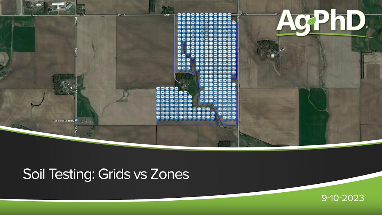 Soil Testing Grids vs Zones Ag PhD 2023 AcresTV