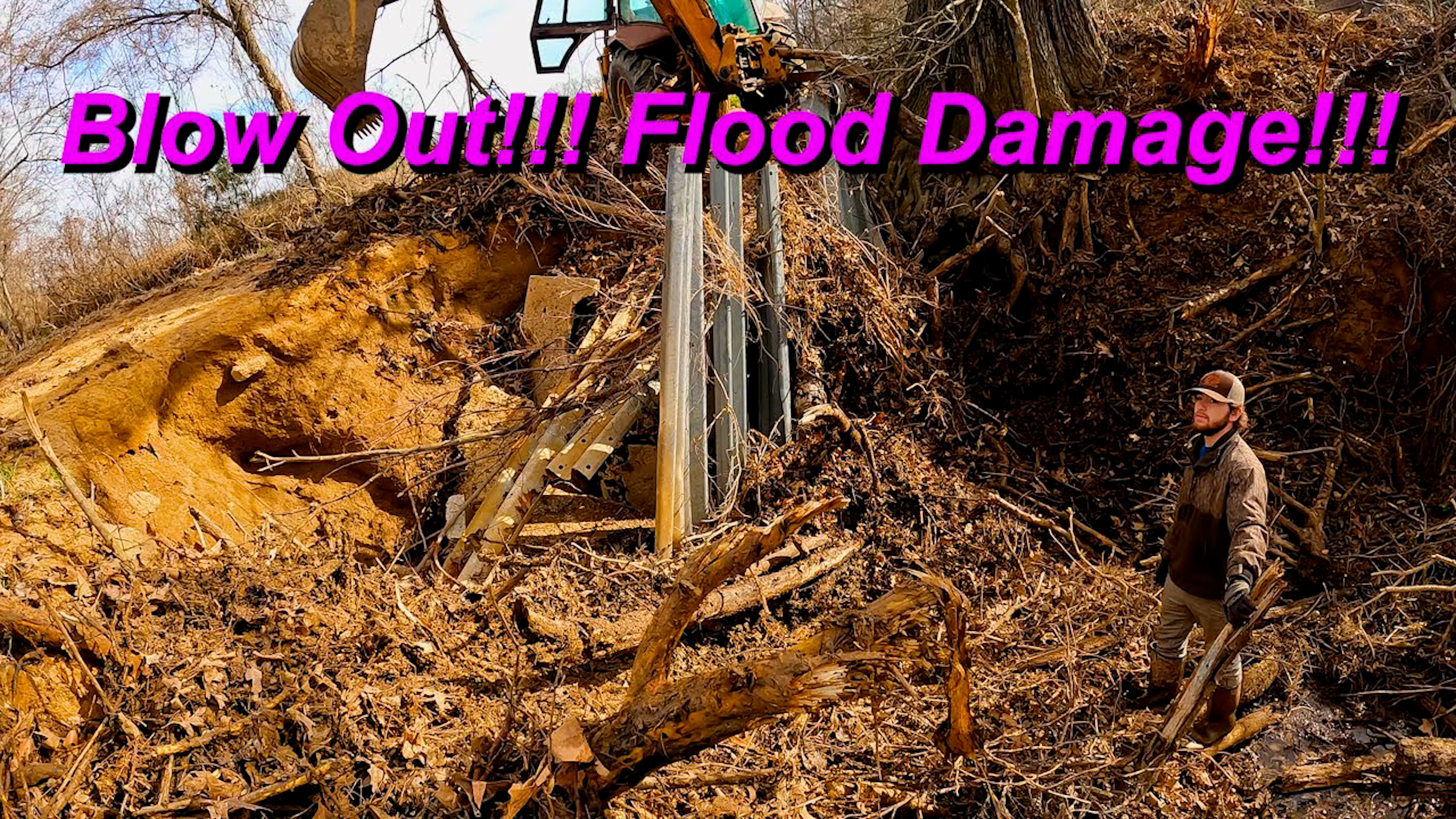 Blow Out Fixing Flood Damage!!! | Griggs Farms