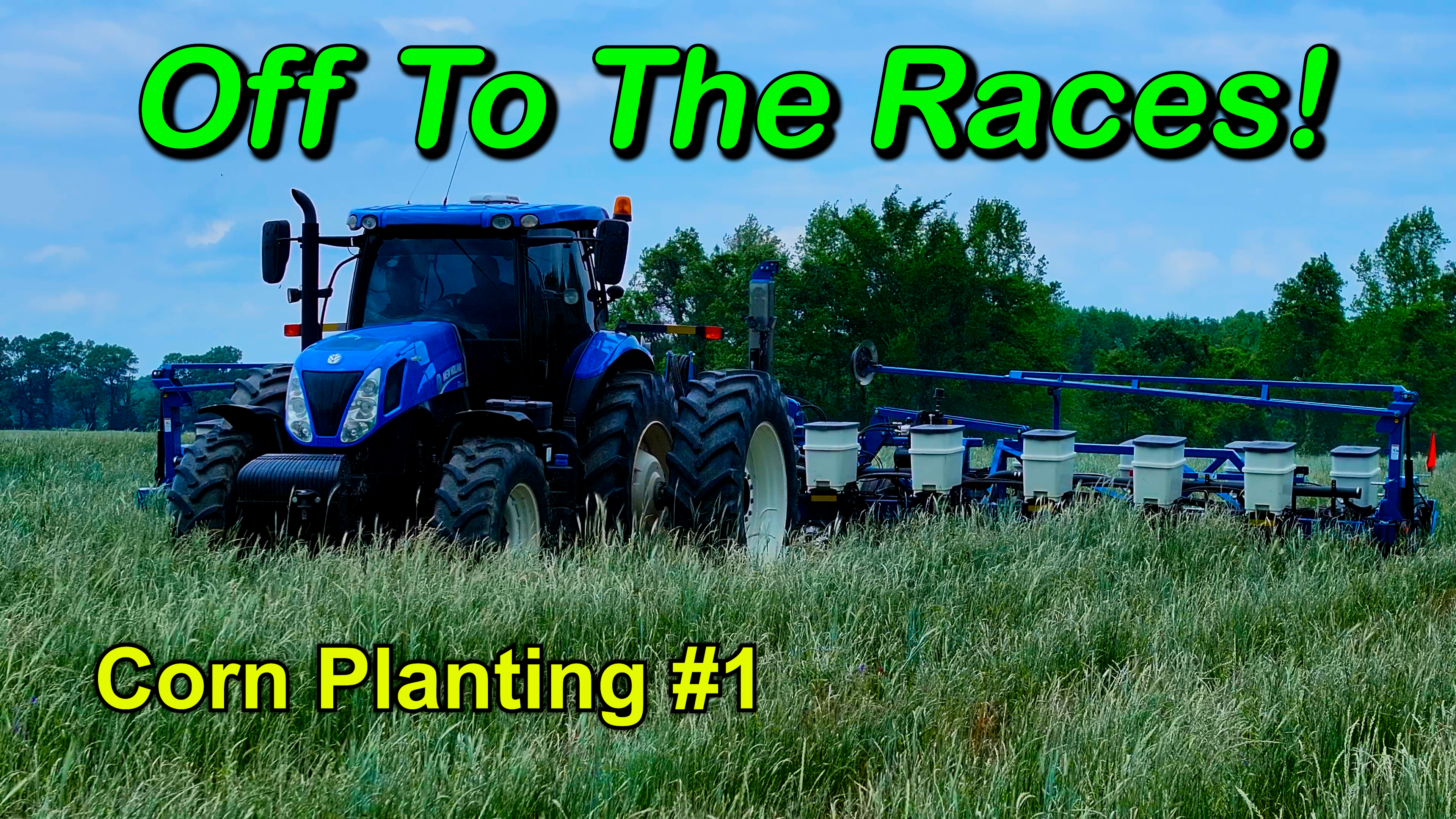 The Quest For Big Yields Start Here!  Corn Planting #1 | Griggs Farms