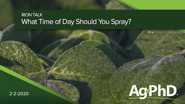 What Time Of Day Should You Spray? | Ag PhD