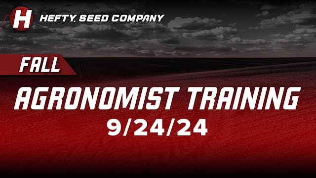 9/24/24 - Fall Agronomist Training