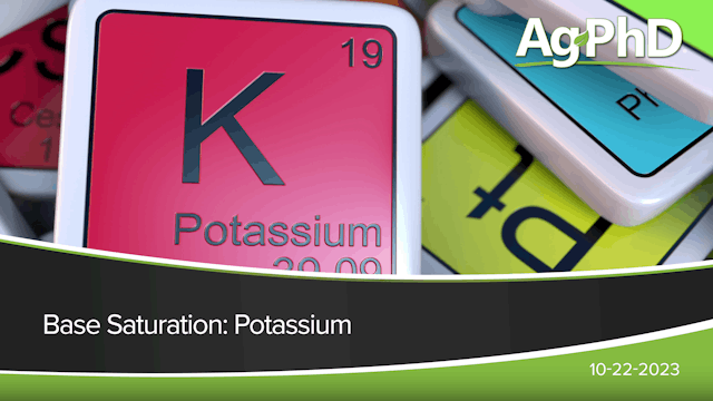 Base Saturation: Potassium | Ag PhD