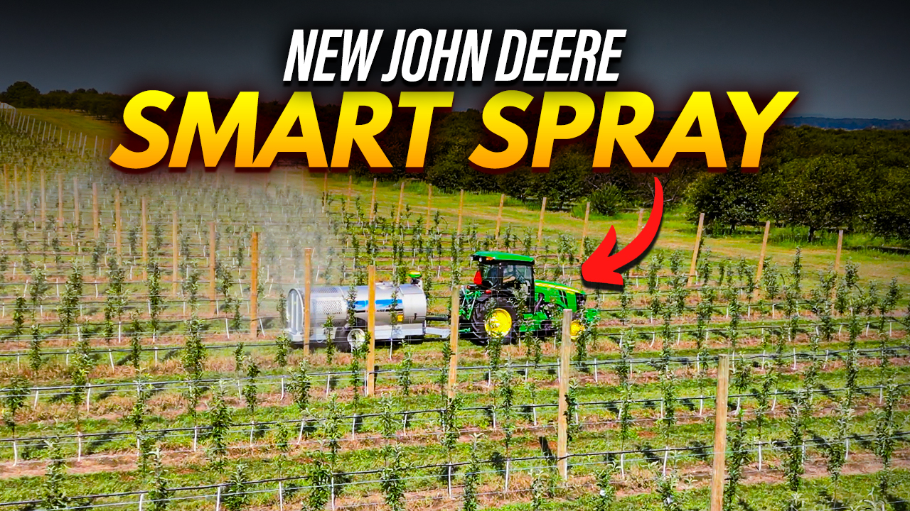 John Deere Brought Their New Smart Spray System To My Farm! | Pomes and Stones