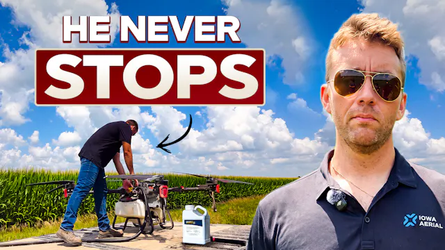 He Never Stops (Brandon's Spray Drone...
