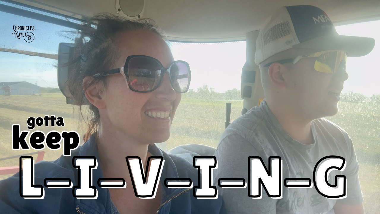 Raking with my Wingman - Just Gotta Keep L-I-V-I-N-G | Chronicles of Kayla