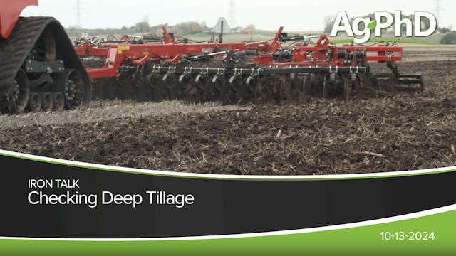 Checking Deep Tillage | Ag PhD