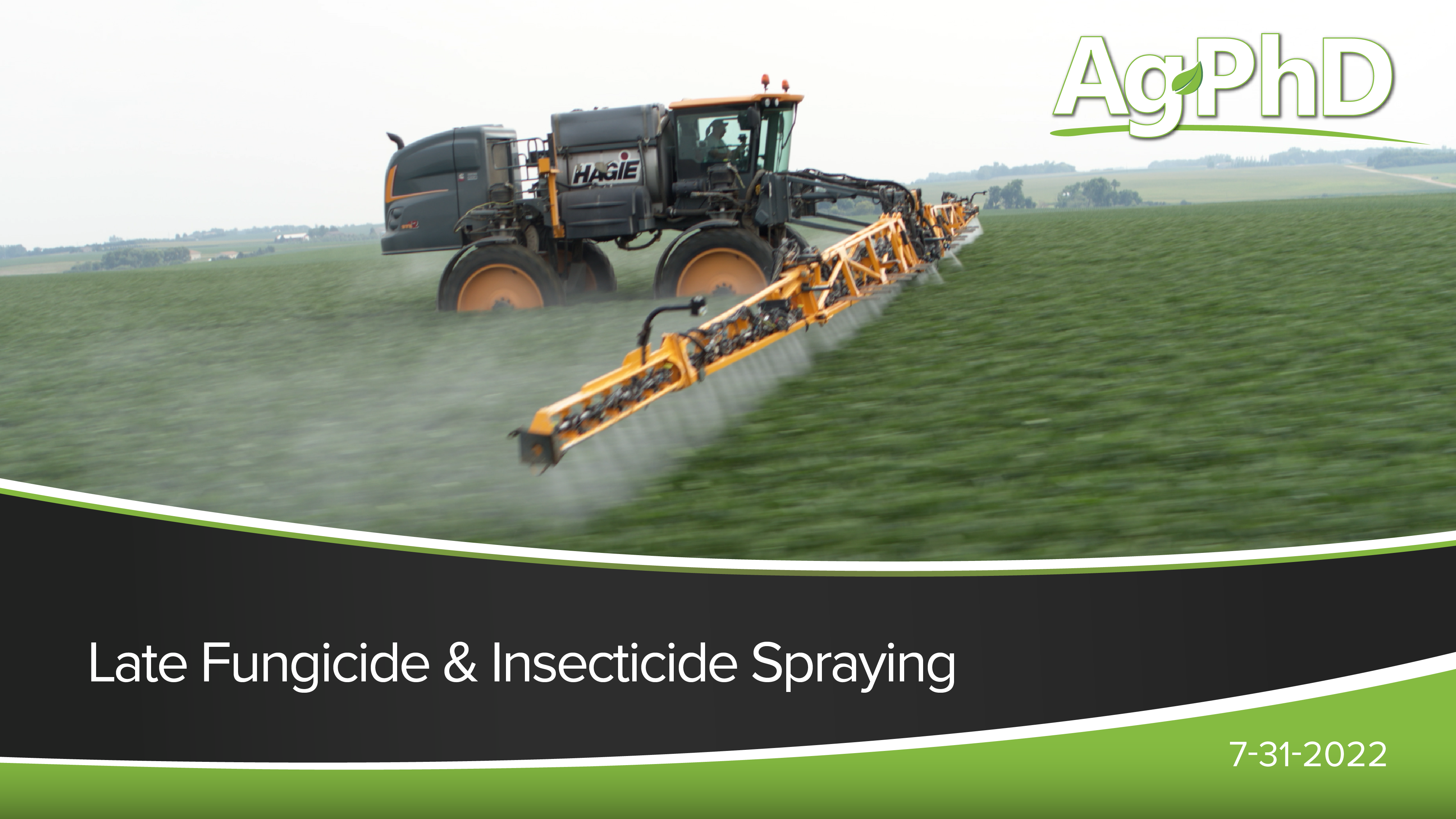 Late Fungicide & Insecticide Spraying | Ag PhD