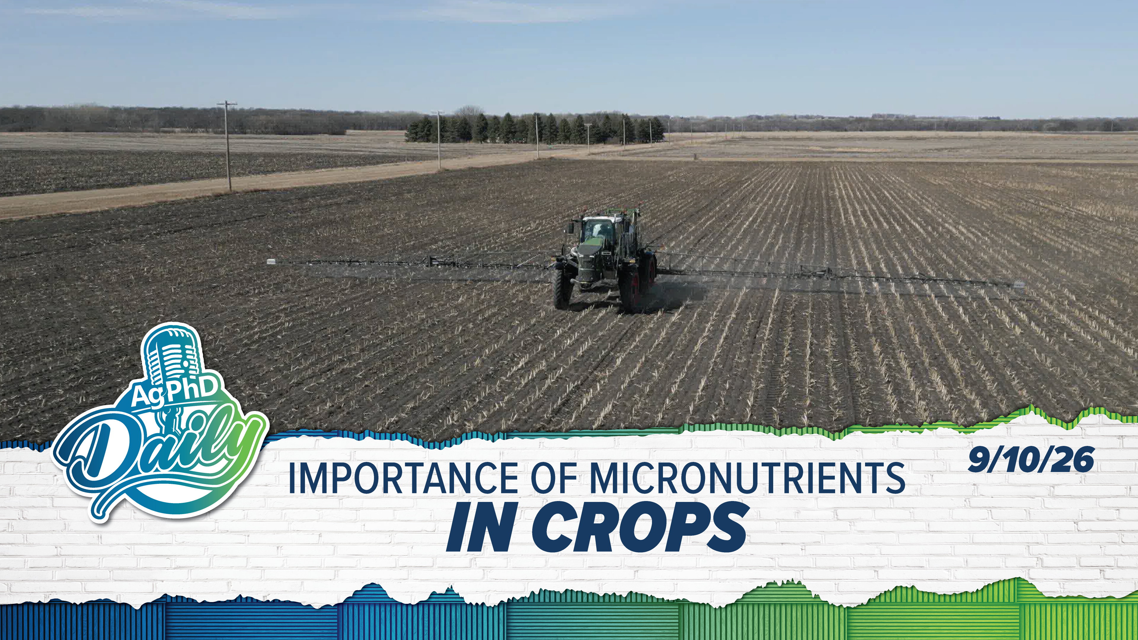 Importance of Micronutrients in Crops | Ag PhD Daily | 09/10/26