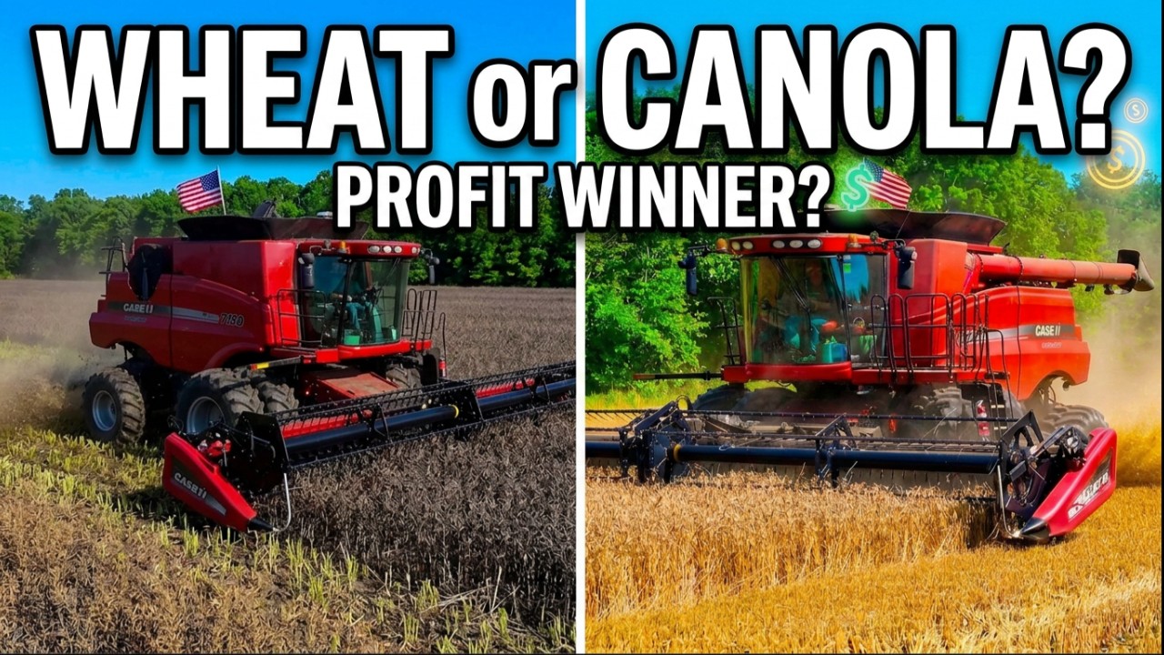 Canola vs Wheat: Which One Made More Profit??? | Griggs Farms