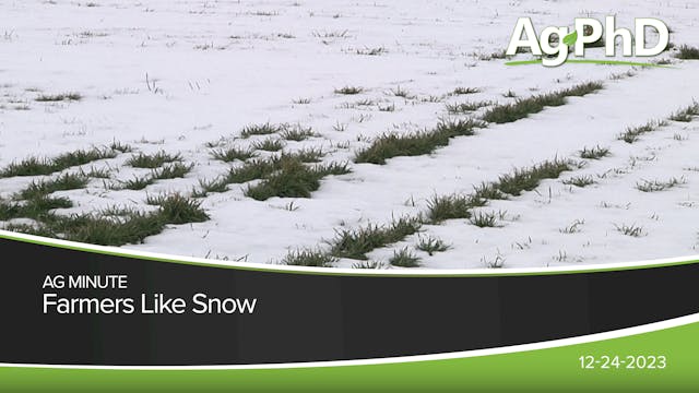 Farmers Like Snow | Ag PhD
