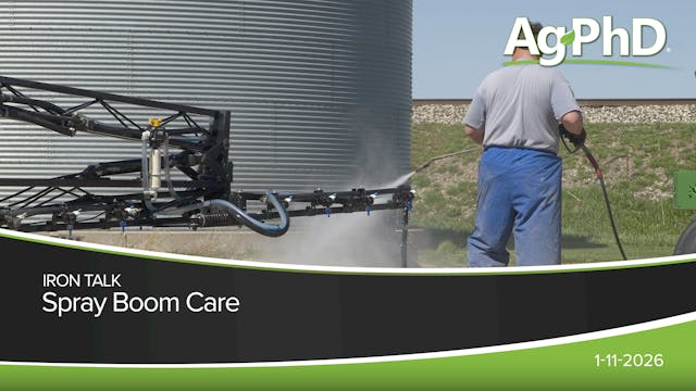 Spray Boom Care | Ag PhD