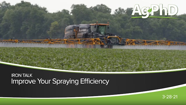 Improve Your Spraying Efficiency