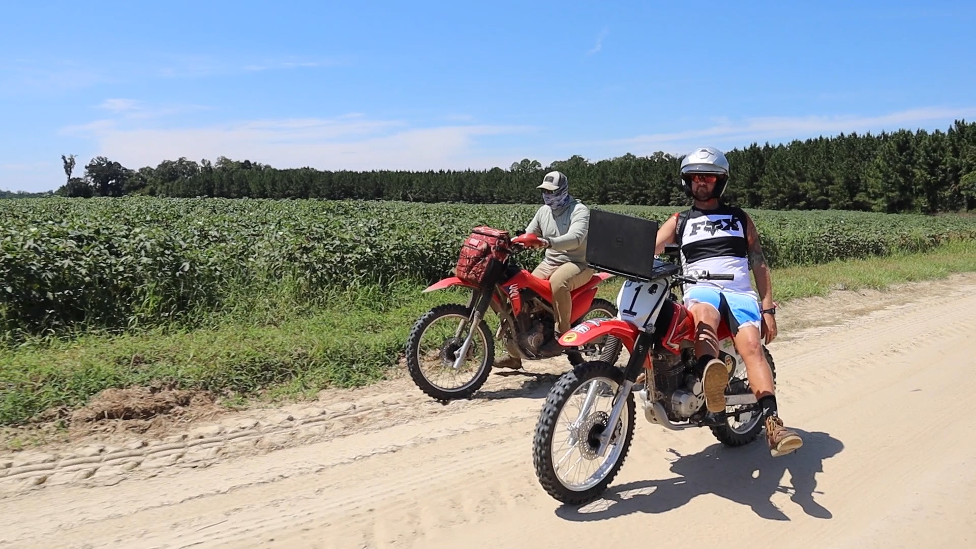 Scouting Crops On A Dirtbike | Randy The Farmer