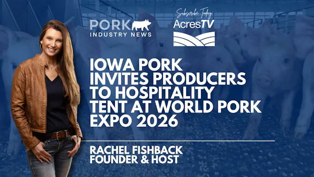 Enjoy Iowa Pork's Hosipitality Tent a...