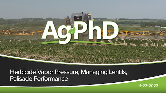 Herbicide Vapor Pressure, Managing Le...