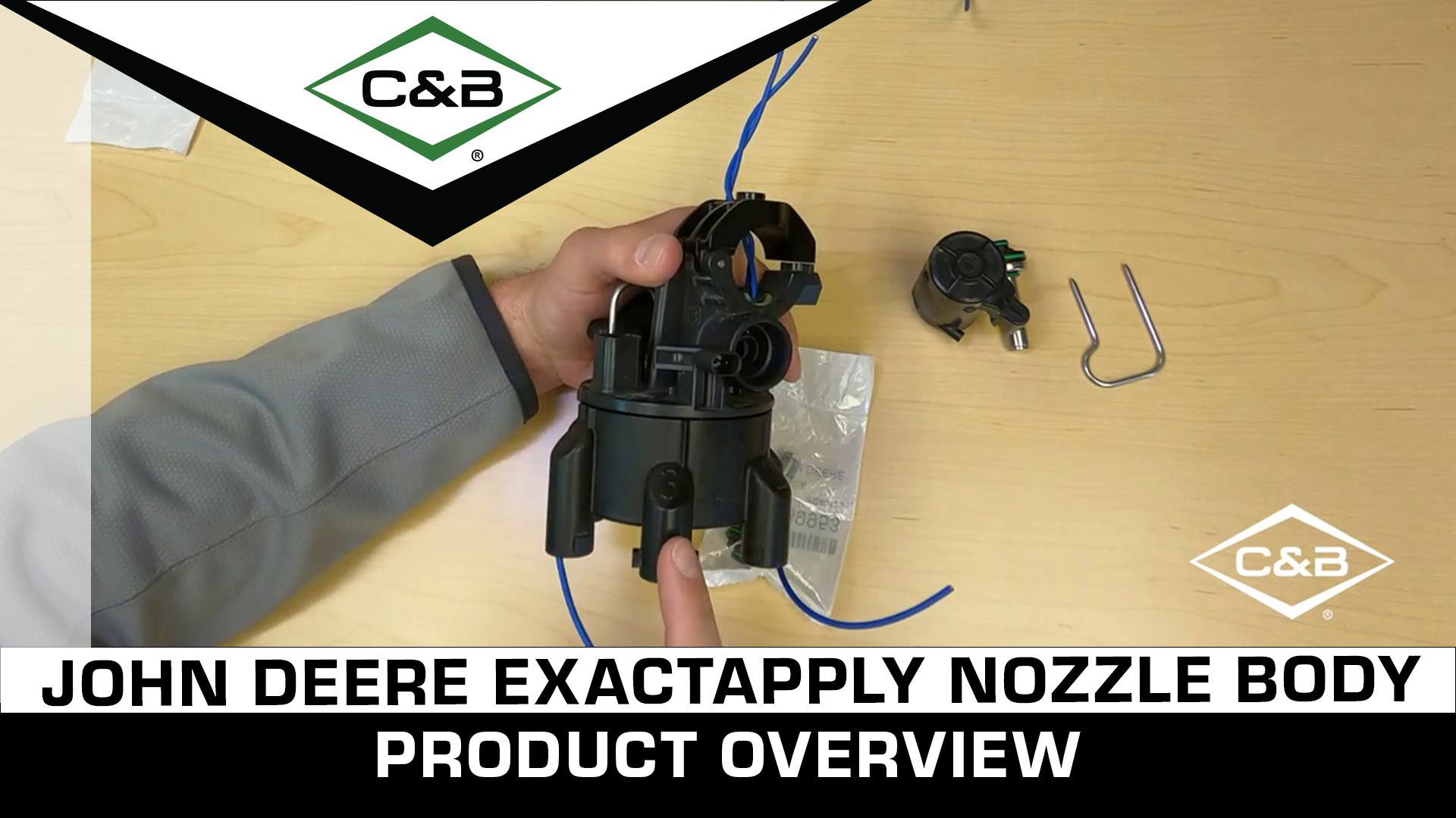 John Deere ExactApply™ Nozzle Body Product Overview | C & B