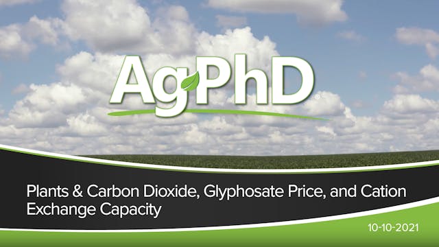 Plants and Carbon Dioxide, Glyphosate...