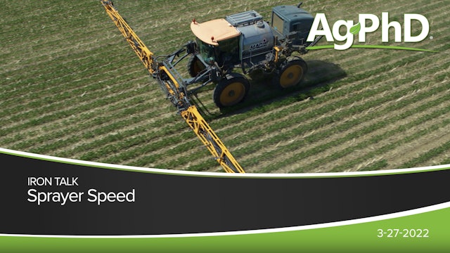 Sprayer Speed | Ag PhD