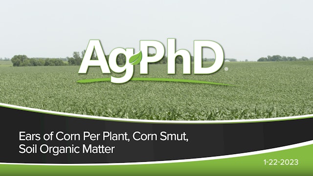 Ears of Corn Per Plant, Corn Smut, Soil Organic Matter
