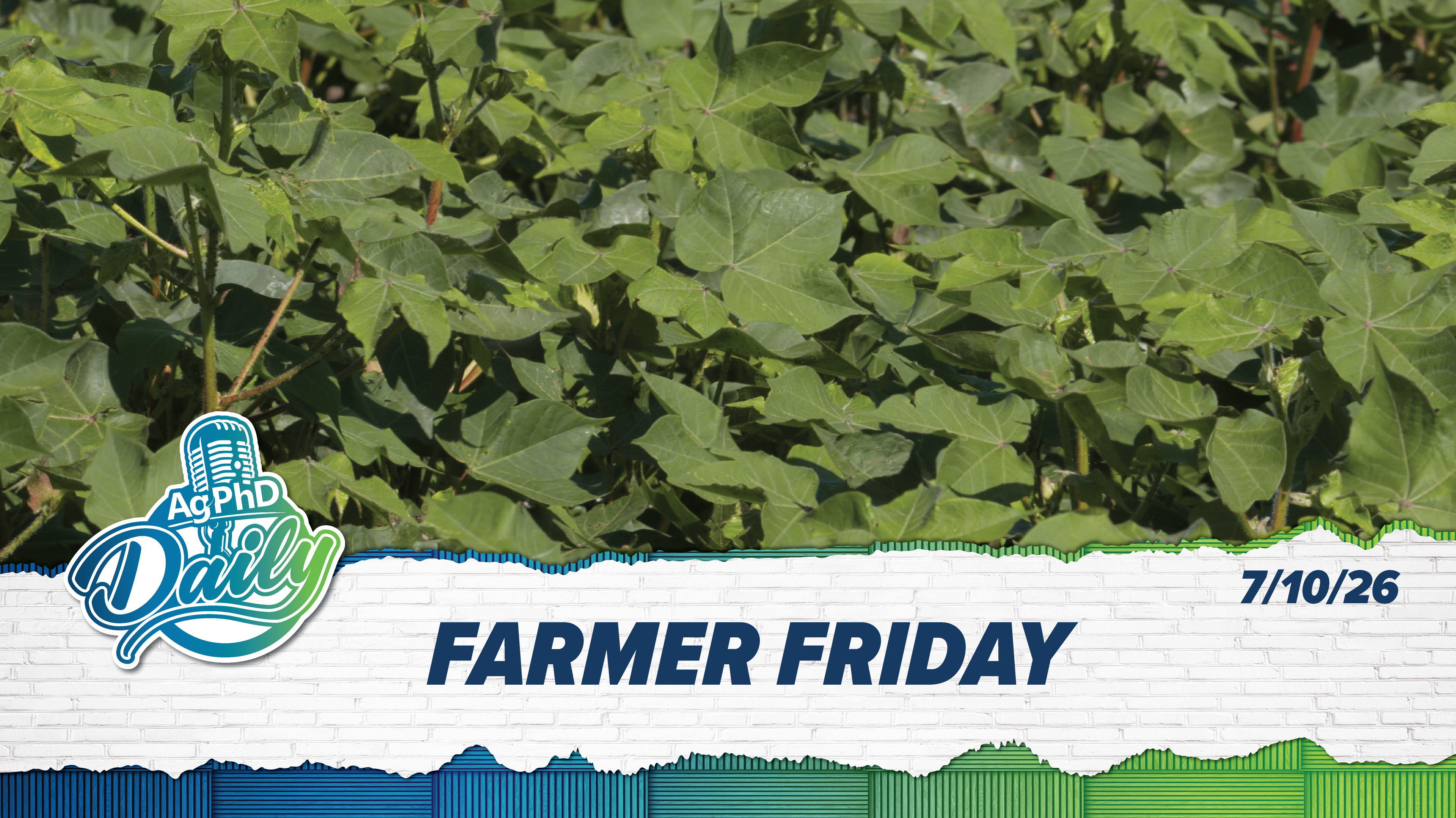 Farmer Friday | Ag PhD Daily | 7/10/26