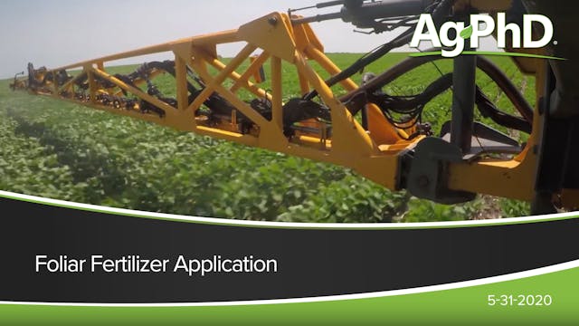 Foliar Fertilizer Application