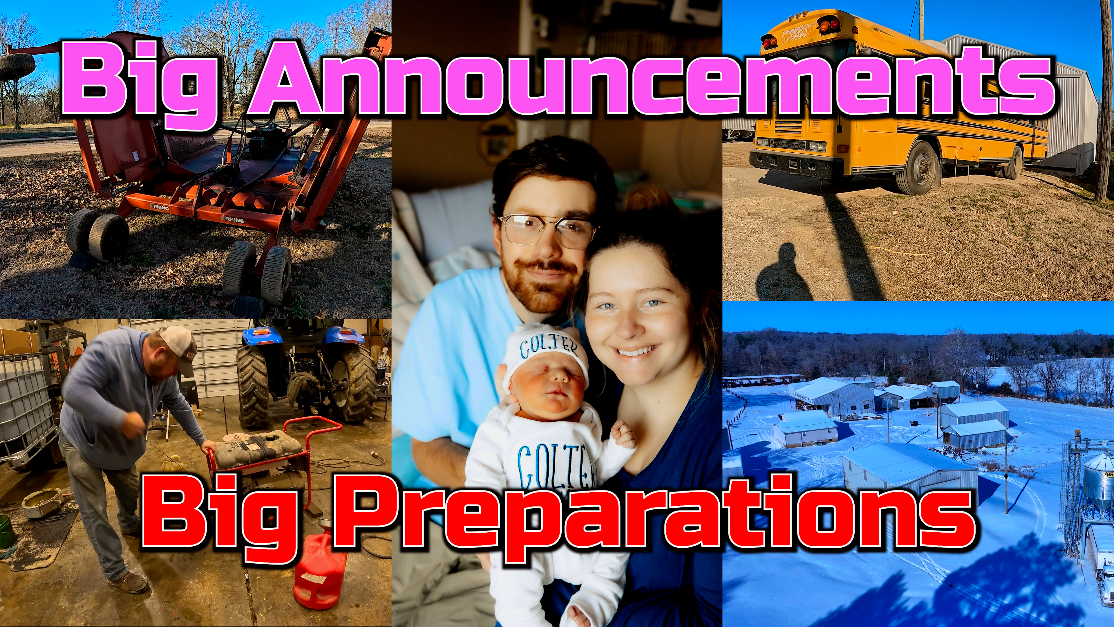 Big Announcements & Big Preparations!!! | Griggs Farms