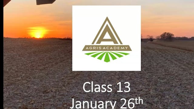 Agris Academy Class 13 2025