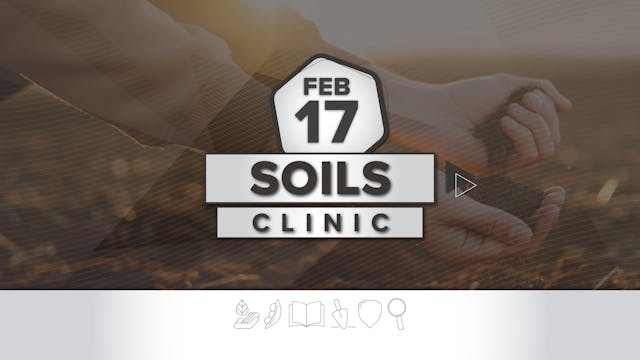 Ag PhD Soils Clinic - 2/17/26