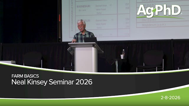 Neal Kinsey Seminar 2026 | Ag PhD