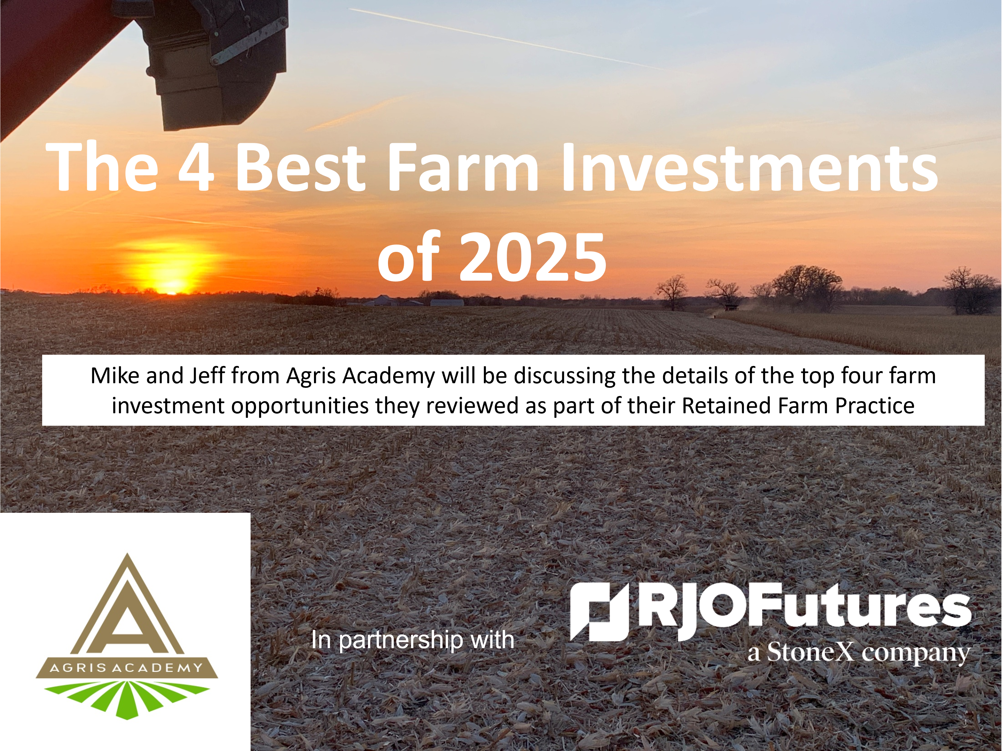 The Best 4 Investments 2025 | AgrisAcademy