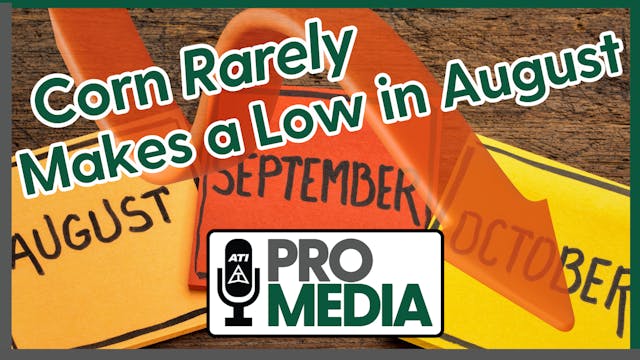 Corn Rarely Makes a Low in August | A...