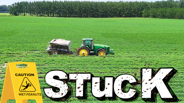 Stuck In The Middle Of A Peanut Field...