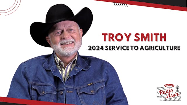 Troy Smith awarded 2024 Service to Ag...