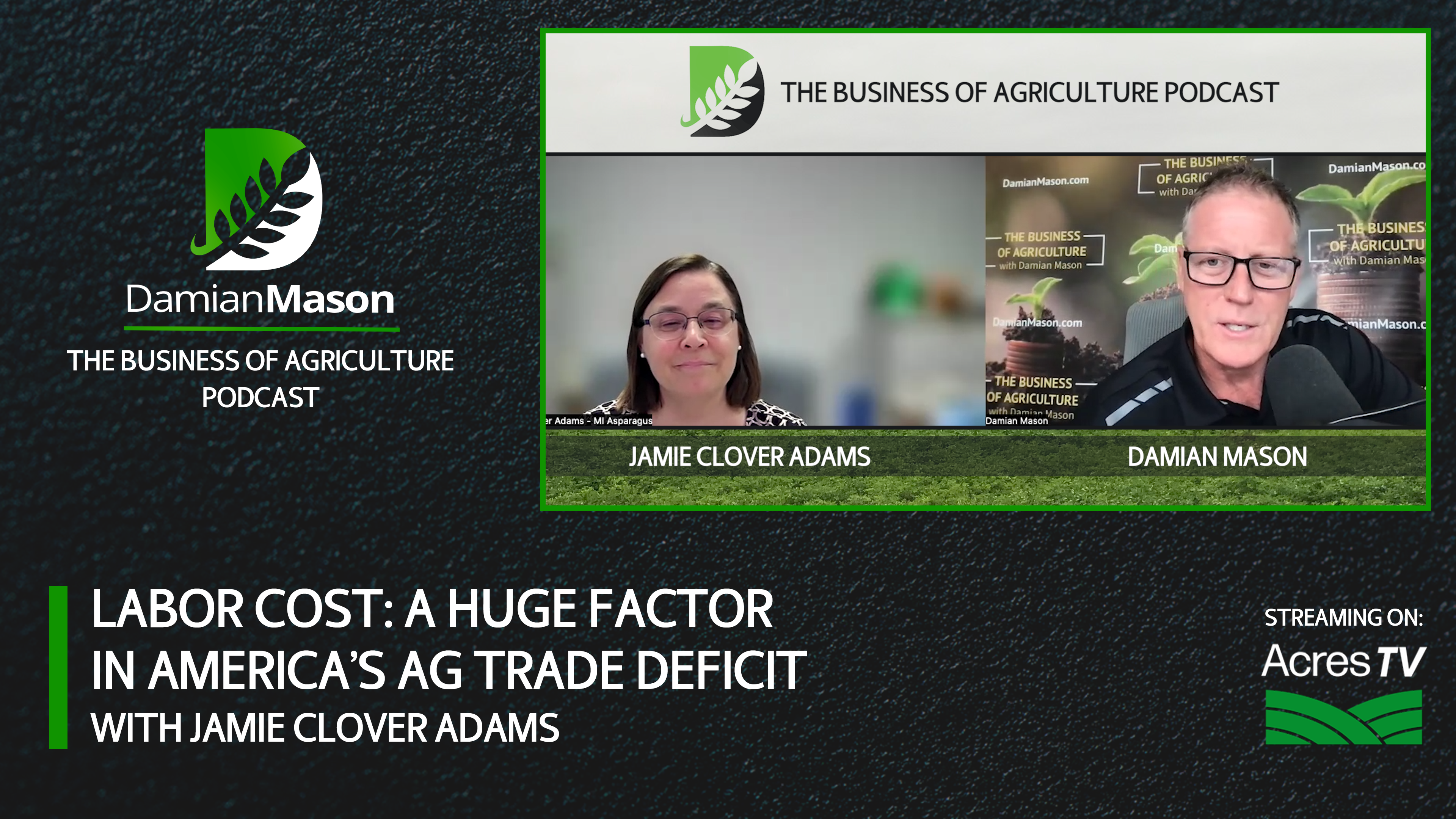 Labor Cost: A Huge Factor in America’s Ag Trade Deficit | Damian Mason