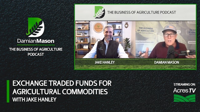 Exchange Traded Funds for Agricultural Commodities | Damian Mason