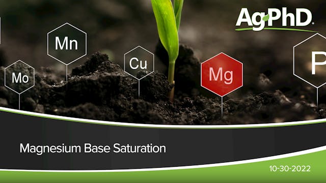 Magnesium Base Saturation | Ag PhD