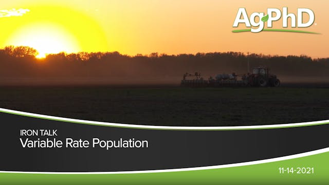 Variable Rate Population | Ag PhD