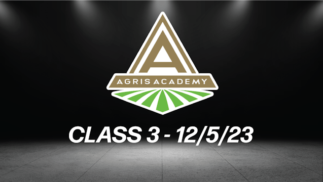 Class 3 | 12/5/23 | AgrisAcademy