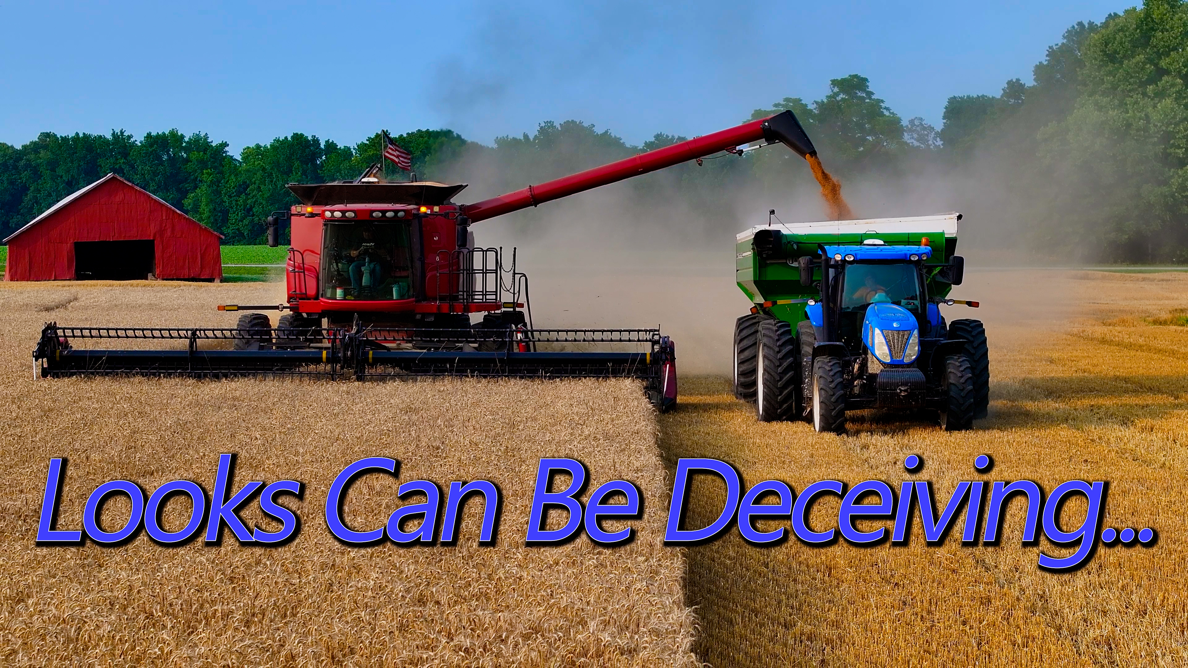 Are the Yields Good..Or Bad Wheat Harvest #2 | Griggs Farms
