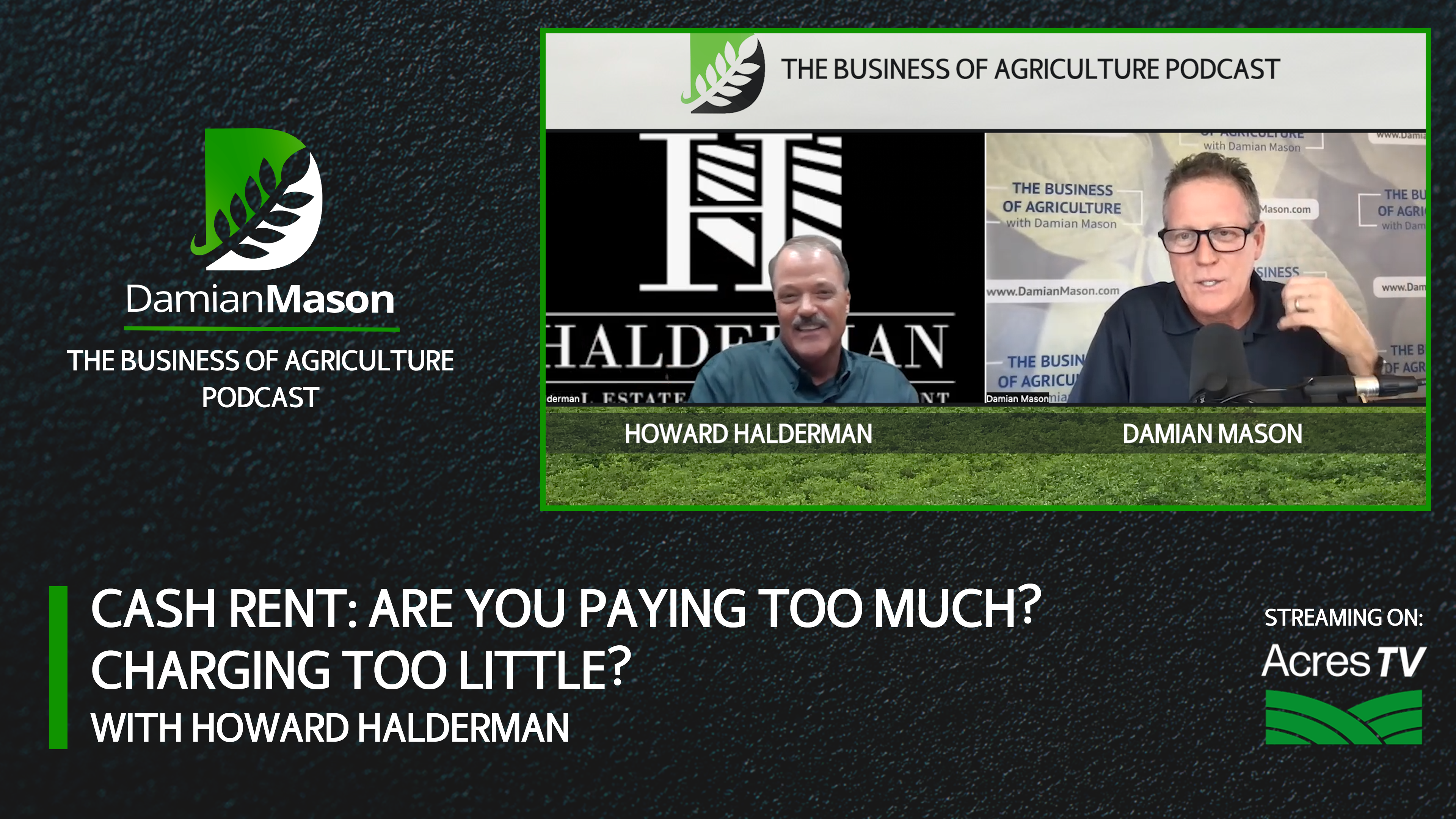 Cash Rent: Are You Paying Too Much? Charging Too Little? | Damian Mason