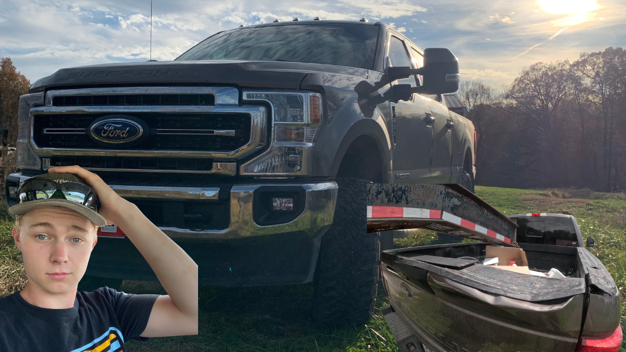 I Wrecked My Dad's Truck and Destroyed Our Water Tank!!! | Farmer King