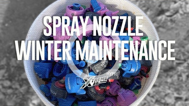 Winter Sprayer Nozzle Maintenance