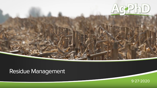 Residue Management | Ag PhD