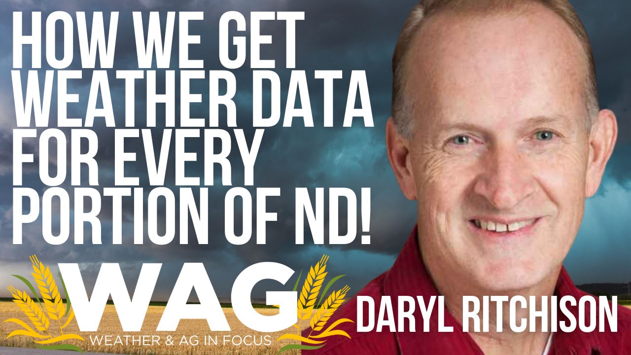 He’s how we get weather data for every portion of ND! 10-20-22 WAG In Focus